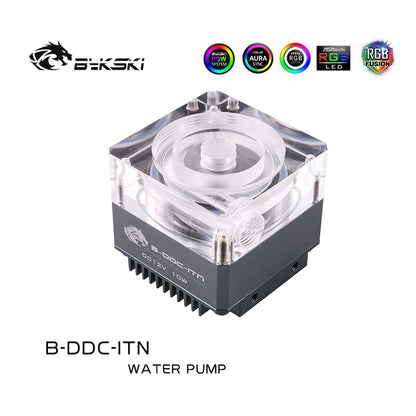 Bykski B-DDC-ITN, High Performance DDC Pump With Armor, Lift 3.5 Meters Flow Rate 450L/H | Water Cooling Pump