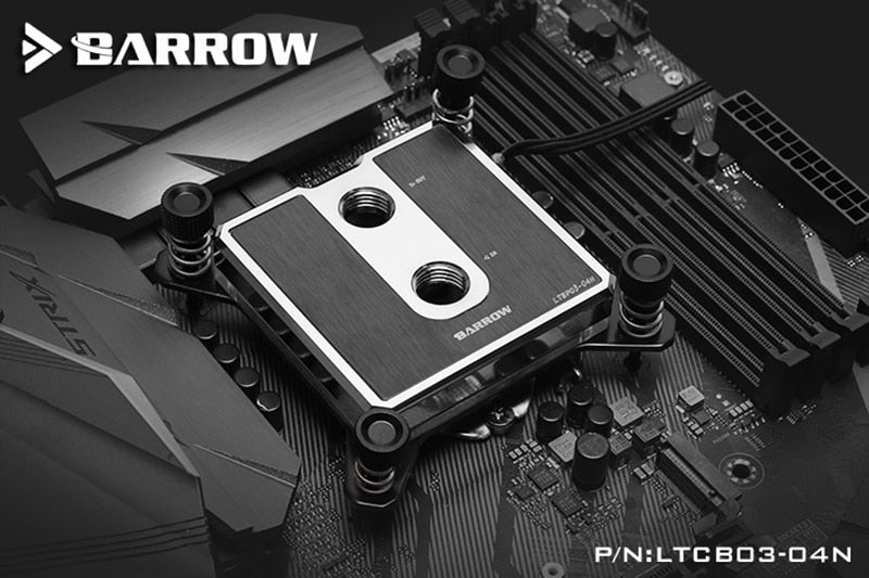 Barrow LTCP03-04N, For Intel Lga115x Composite CPU Water Blocks, POM/barss Top Optional, LRC 2.0 5v | Liquid Cooling Block
