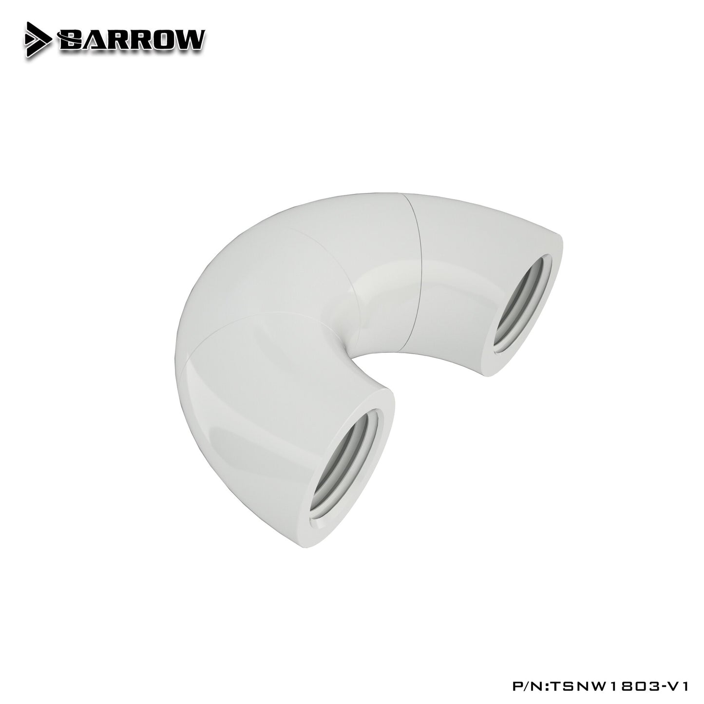 Barrow TSNW1803-V1, 180 Degree Zigzag Rotatable Fittings, Four-stage Female To Female Rotatable Fittings