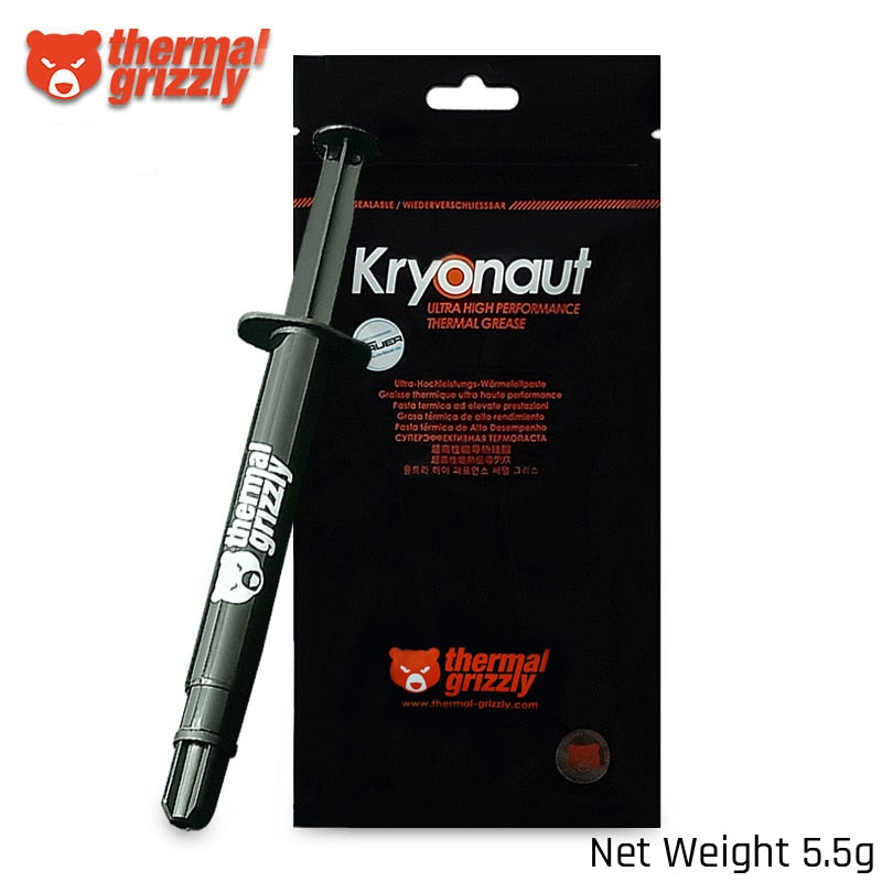 Thermal Grizzly Kryonaut Hydronaut 12.5W/mK Thermal Grease Ultra High Performance For Graphics Card Cpu GPU Grease 1g/5.5g