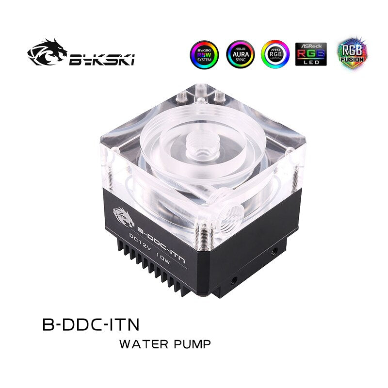 Bykski B-DDC-ITN, High Performance DDC Pump With Armor, Lift 3.5 Meters Flow Rate 450L/H | Water Cooling Pump
