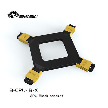 Bykski B-CPU-IB-X Intel Motherboard backplane for Socket LGA 115X 1200 1366 775, CPU Block backplate For water cooling system