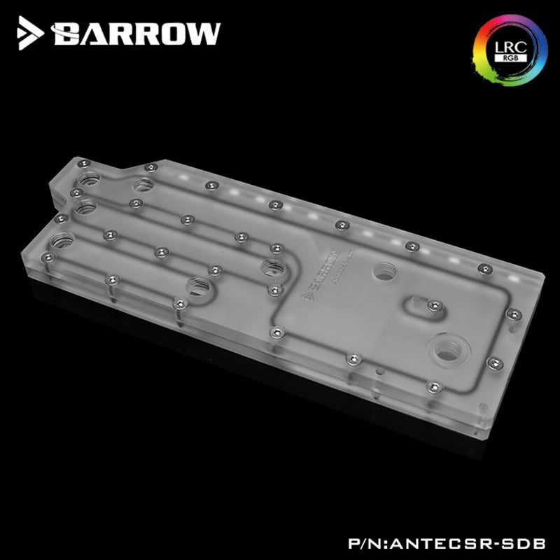 Cartes de voie navigable Barrow ANTECSR-SDB pour boîtier Antec Striker pour bloc d'eau CPU Intel et construction GPU unique
