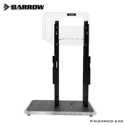 Barrow ITX Case External Water Cooling Bracket Radiator Dock For CPU GPU Cooler, Form PC Liquid | Custom Loop Radiator