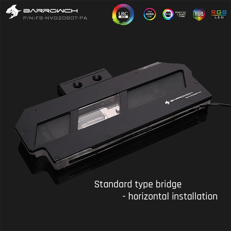 FormulaMod Barrow RTX 2080Ti full-cover GPU waterblock — silent local AI workload cooling (view 7)