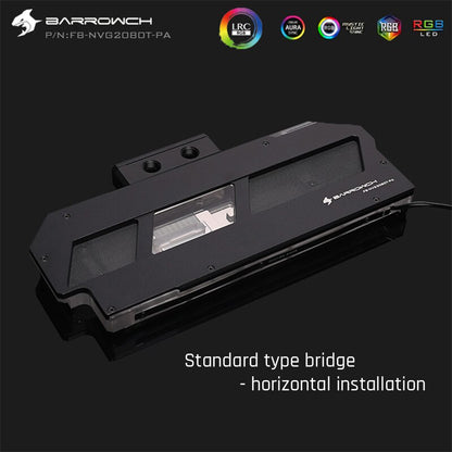 FormulaMod Barrow RTX 2080Ti full-cover GPU waterblock — silent local AI workload cooling (view 7)