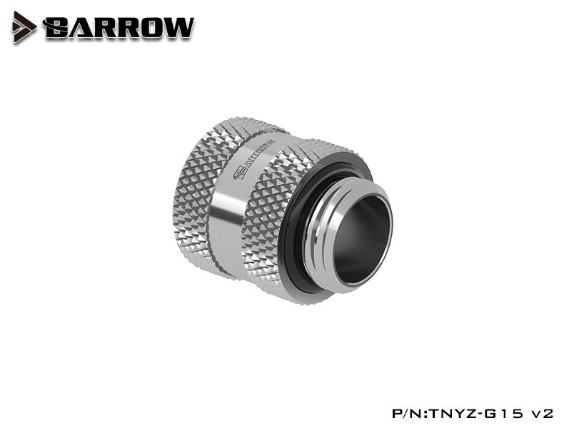 Barrow TNYZ-G15 v2, 15mm Male To Female Extender Fittings, G1/4 Male To Female Water Cooling Fittings | Water Cooling Fitting