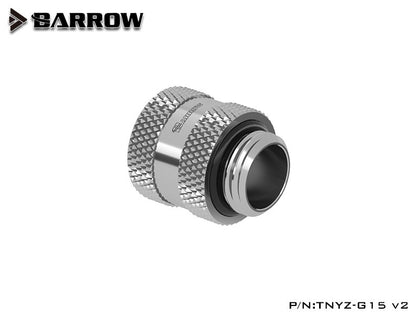 Barrow TNYZ-G15 v2, 15mm Male To Female Extender Fittings, G1/4 Male To Female Water Cooling Fittings | Water Cooling Fitting