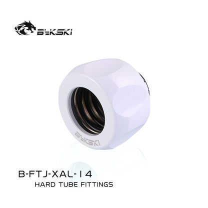 Bykski B-FTJ-XAL-14, Hard Tube Fittings, Boutique Plum Blossom, Multiple Colour , G1/4'' Fast Twist | Water Cooling Fitting