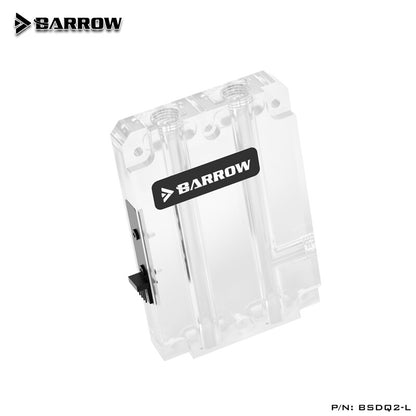 Barrow BSDQ2/BSDQ3, SLI/CF Bridges Water Block, For Barrow Graphics Card Cross Fire, LRC1.0 12v 4pin Lighting