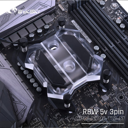 Bykski Amd Cpu Water Cooling Block For Ryzen 3/5/7/9 AM3/AM4, Microwaterway Mechanical Butterfly | Water Cooling Block