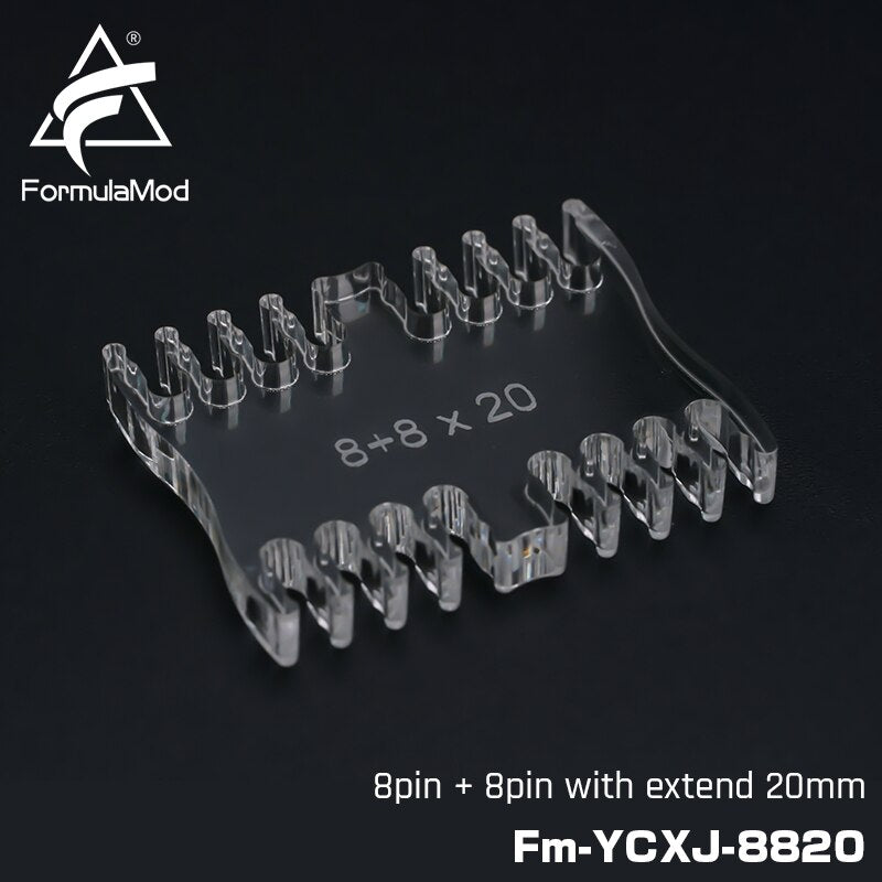 FormulaMod Fm-YCXJ Peigne de câble de type extensible pour une flexion à 180 ° Facile à fixer et à plier Outils de gestion des câbles