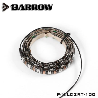 Barrow LD2RT-50/100, LRC2.0(5v 3pin) Lighting Strips, Reserovir Strips, Case built-in, Self-adhesive Soft , Can Trim Length