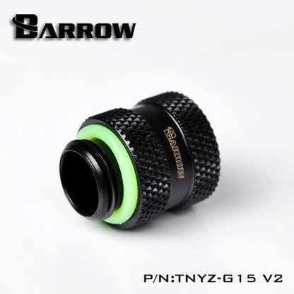 Barrow TNYZ-G15V2, 15mm Male To Female Extender Fittings, G1/4 Male To Female Water Cooling Fittings | Water Cooling Fitting