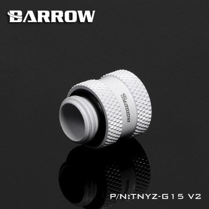 Barrow TNYZ-G15V2, 15mm Male To Female Extender Fittings, G1/4 Male To Female Water Cooling Fittings | Water Cooling Fitting