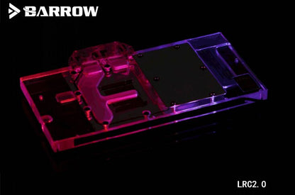 Barrow BS-NVG1080T-PA LRC RGB v1/v2 Full Cover Graphics Card Water Cooling Block for Founder | Water Cooling Block