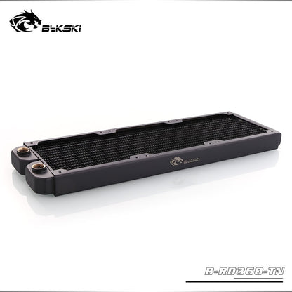 Bykski B-RD360-TN, 360mm Single Row Radiators, 29mm Thickness, Standard Water Cooling Radiators , | Water Cooling Accessory