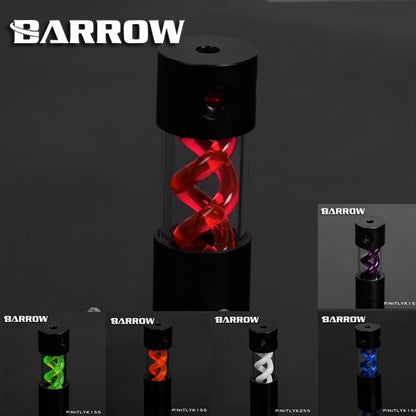 Barrow TLYK-155 Multi-colored Virus-T Cylinder Water Reservoir , Water Cooling tank, come with | Water Cooling Reservoir