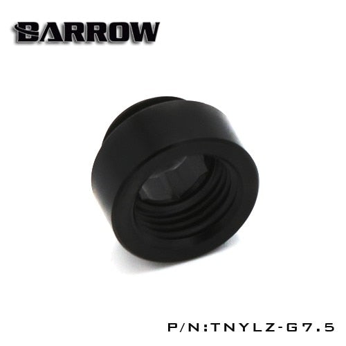 Barrow G1 / 4 '  Black Gold extension within the dental screw seat (extended 7.5MM) water cooling fittings TNYLZ-G7.5