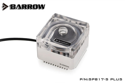 Barrow SPB17-S-PLUS, PLUS Version 17W PWM Pumps, LRC 2.0 With Aluminum Radiator Cover,