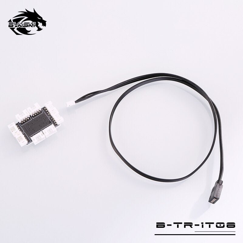 Bykski B-TR-1TO16, RBW 1 To 16/8 Synchronous Extension Cable, 5V, For RBW Products Synchronous To Motherboard
