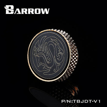 Barrow TBJDT-V1 White Black Silver Gold G1 / 4 " Special Edition Hand tighten water stop Water | Water Cooling Fitting