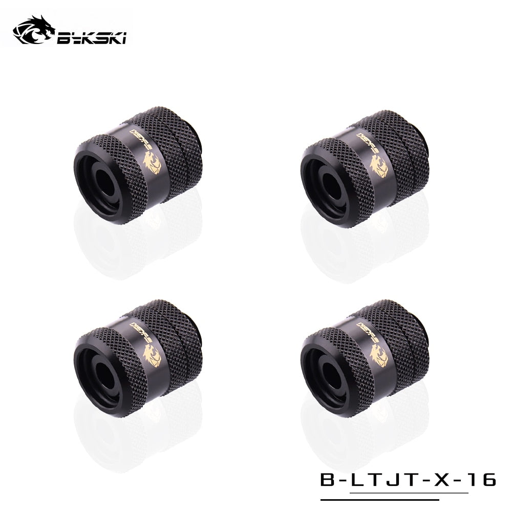 Hard Tube Fitting With Built-in Lighting Bykski G1/4" Water Cooling Adapter Suitable For OD14mm / OD16mm Rigid Pipe Components