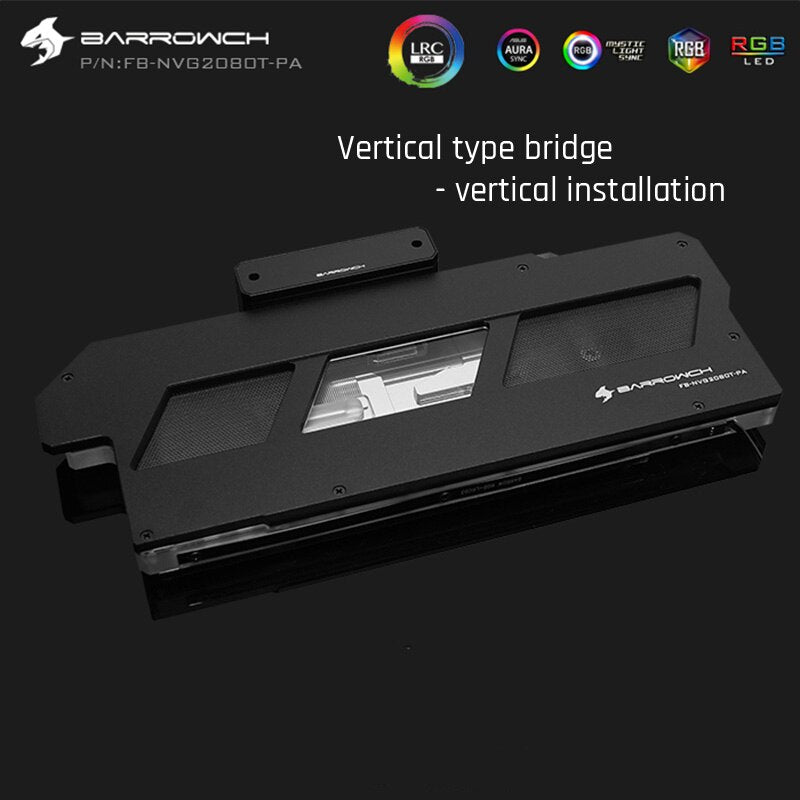 FormulaMod Barrow RTX 2080Ti full-cover GPU waterblock — silent local AI workload cooling (view 8)