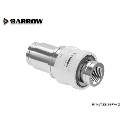 Barrow Drain Valve For Water Cooling Fittings Sealing Coupling Female Connector, TZKMF-V2