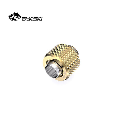 Bykski Soft Tube Fitting For 10x13 10x16 13x19mm , Hose Pipe G1/4" Connector Adapter , B-FT3-TN | Water Cooling Fitting