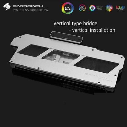 FormulaMod Barrow RTX 2080Ti full-cover GPU waterblock — silent local AI workload cooling (view 9)