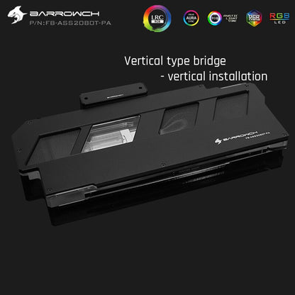 FormulaMod Barrow RTX 2080 full-cover GPU waterblock — silent local AI workload cooling (view 8)
