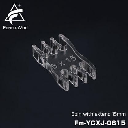 FormulaMod Fm-YCXJ Extend Type Cable Comb For 180° Bending Easy To Fix And Bend Cable Management Tools
