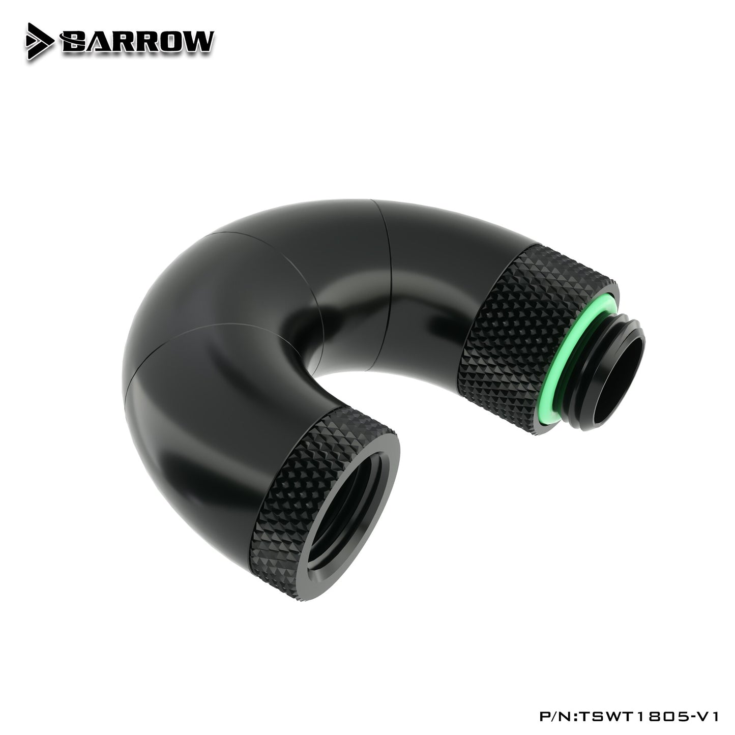 Barrow TSWT1805-V1, 180 Degree Zigzag Rotatable Fittings, Four-stage Male To Female Rotatable Fittings