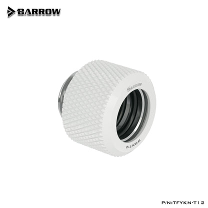 Barrow TFYKN-T12, OD12mm Choice Hard Tube Fittings, G1/4 Adapters For OD12mm Hard Tubes