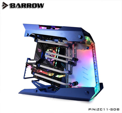 Barrow ZC11-SDB, cartes de voies navigables pour boîtier Zeaginal-11, pour bloc d'eau CPU Intel et construction GPU unique