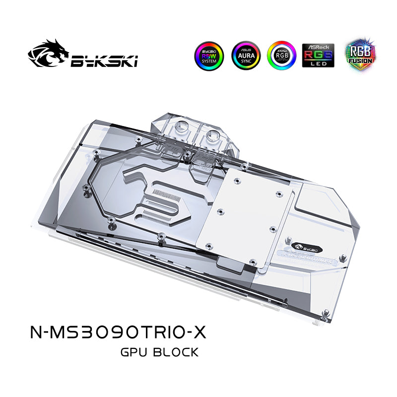 Bykski GPU Water Block For MSI RTX 4080 Suprim / Suprim X / Gaming X T –  FormulaMod