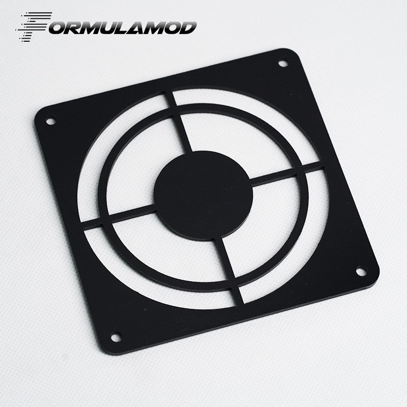 FormulaMod Fm-FanCover, couvercles de ventilateur carrés en acrylique, couvercle de ventilateur pour ventilateurs de 120 mm, série Fan-Square