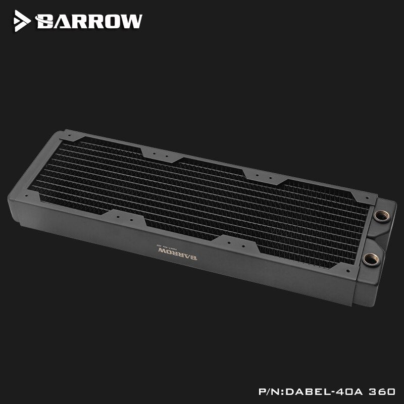 Barrow Copper Radiator 40mm Thickness 12 Circulating Waterways, Suitable For 120mm Fans, Dabel-40a 360