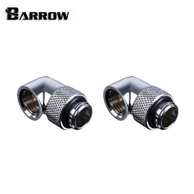 Barrow Water Cooling Accessories 90/45 Degree Accessories 2PCS Supports GPU And CPU Connection Computer Fitting