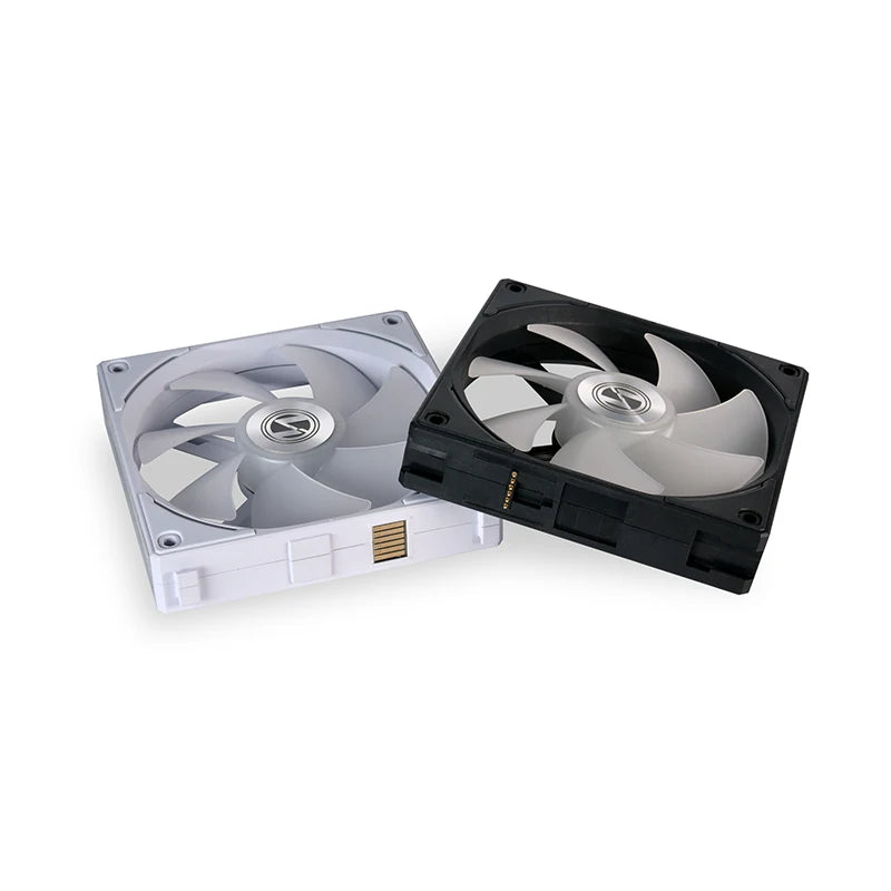 Lian Li UNI FAN AL120 , With Controller High Stati Pressure 12cm Cableless Software Control , Black/White Computer Cooler Fan