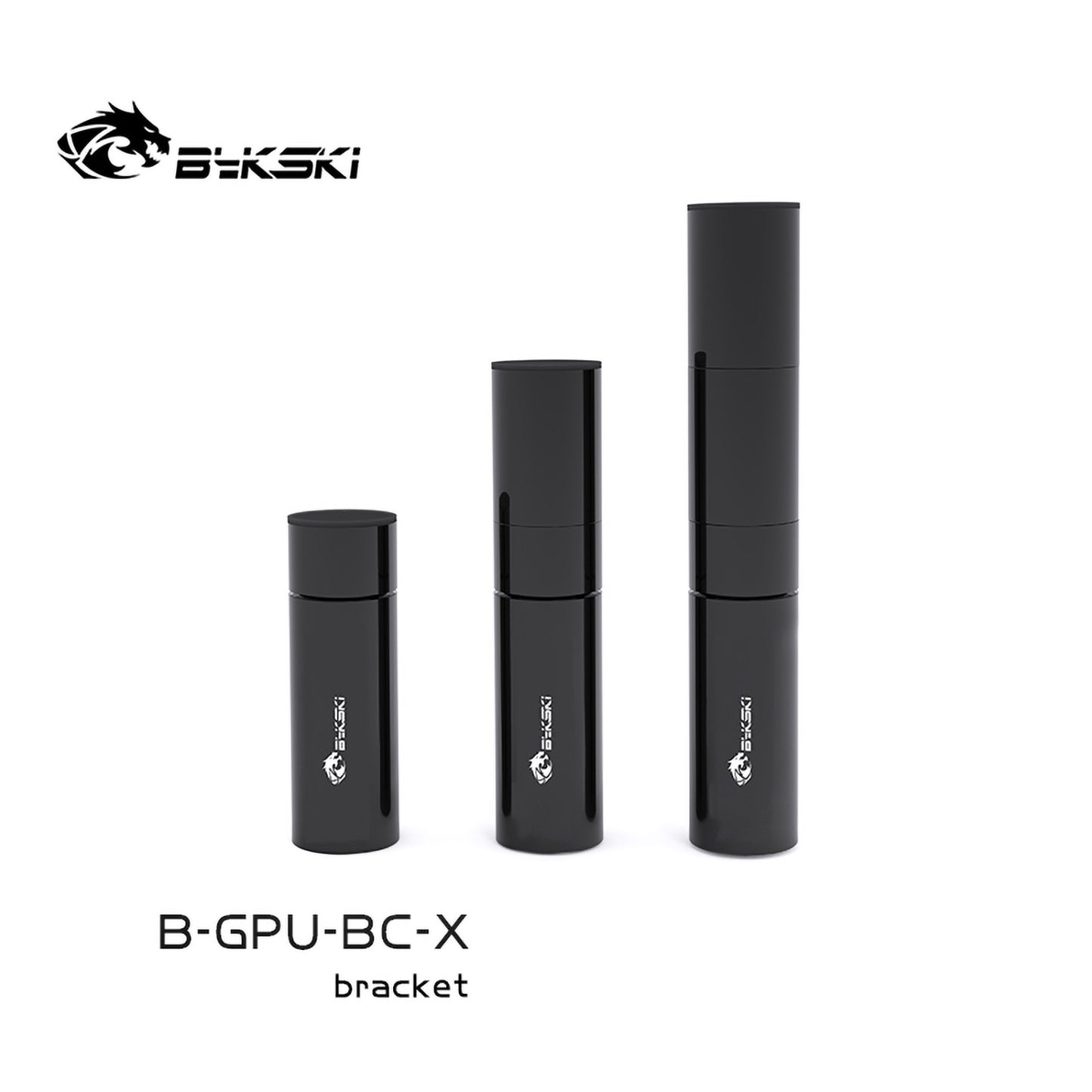 Bykski Aluminum Graphics Card Bracket,  Telescopic GPU Holder, Adjustable & Fixable, Prevent Deformation, Suitable For 30/40 Series etc., B-GPU-BC-X