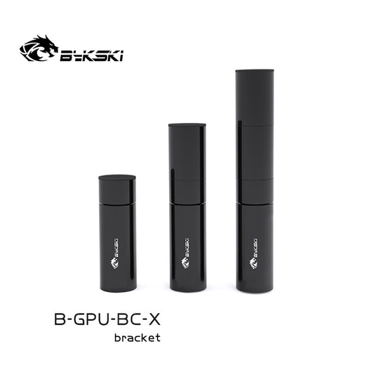 Bykski Aluminum Graphics Card Bracket,  Telescopic GPU Holder, Adjustable & Fixable, Prevent Deformation, Suitable For 30/40 Series etc., B-GPU-BC-X