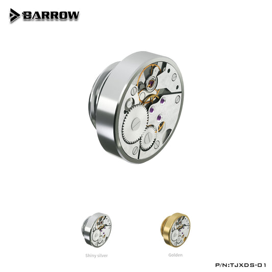 Barrow limited edition G1 / 4 " Time Series Hand tighten the lock seal sealing plug water cooling computer fittings TJXDS-01