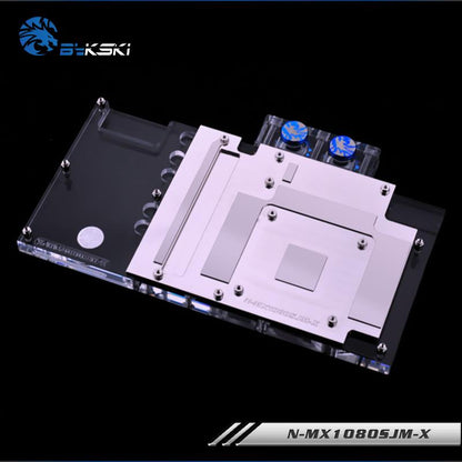 Bykski N-MX1080SJM-X,Full Cover Graphics Card Water Cooling Block for Palit GTX1080 SuperJetStream MAXSUN GTX1070TI JetStream 8G