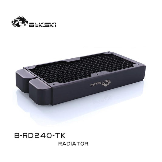 Bykski B-RD240-TK, 240mm Double Row Radiators, 39mm Thickness, Standard Water Cooling Radiators , | Water Cooling Accessory