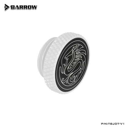 Barrow TBJDT-V1 White Black Silver Gold G1 / 4 " Special Edition Hand tighten water stop Water | Water Cooling Fitting
