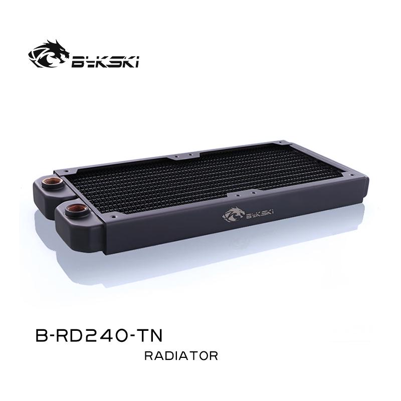 Bykski B-RD240-TN, 240mm Single Row Radiators, 29mm Thickness, Standard Water Cooling Radiators , | Water Cooling Accessory