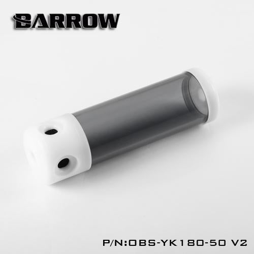 Barrow OBS-YK,50mm Diameter Acrylic Cylindrical Tanks, Transparent Wall, 130/180/230/280mm Length, | Water Cooling Accessory