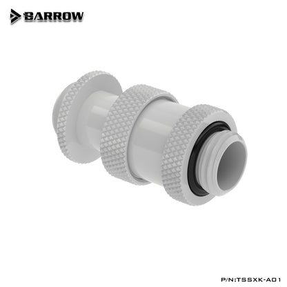Barrow White Black Silver Gold G1/4" Male to Male Rotary Connectors / Extender (22-31mm) PC water cooling system TSSXK-A01